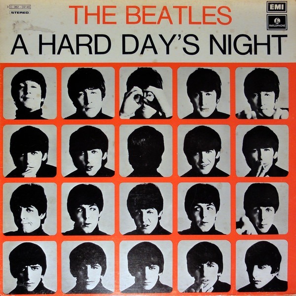 The beatles a hard day s night. Битлз 1964 a hard Day's Night. Битлз a hard Days Night. The Beatles a hard Day's Night обложка альбома.