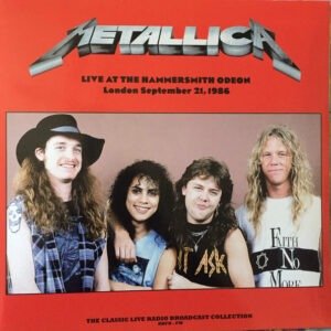 METALLICA - LIVE AT THE HAMMERSMITH ODEON ( LONDON 1986 )